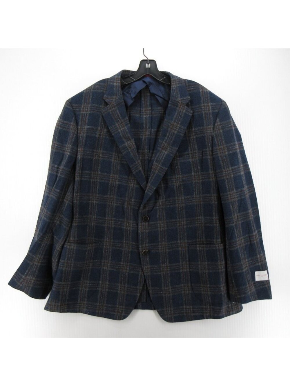 Samuelsohn Sport Coat 50 Blazer Plaid Wool Super Light Unstructured NEW